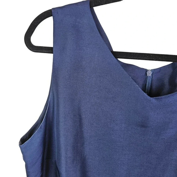 Robbie‎ Bee Size 16 Silk Beaded 2 Piece Dress Suit Jacket Blue Women Stylish - Picture 13 of 16